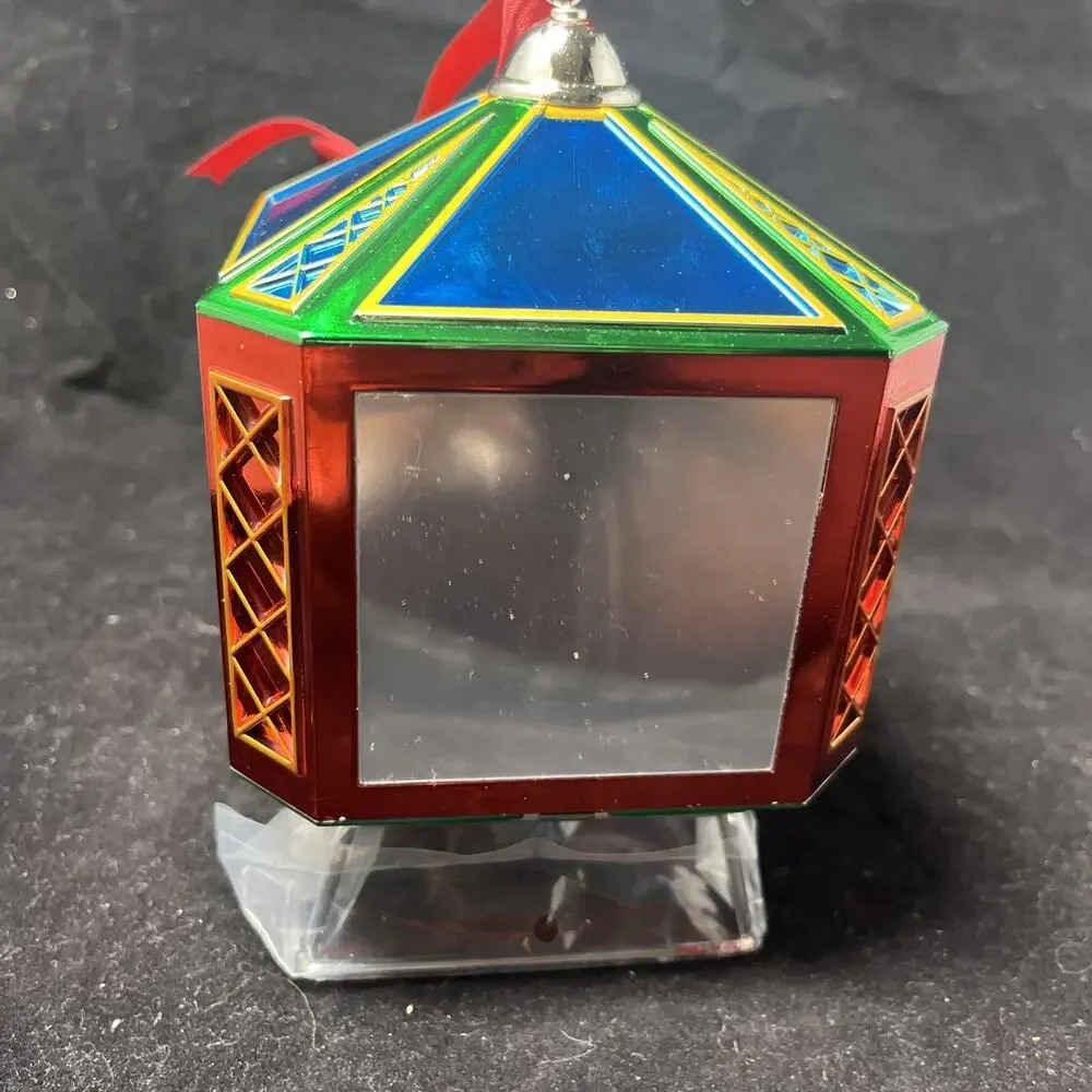 MR. CHRISTMAS 2009 MUSICAL MOTION ACTIVATED LIGHTED ORNAMENT w/SNOWMEN-TESTED
